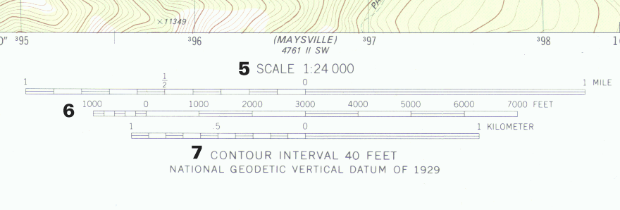  USGS Quadrangle Map Legend 2